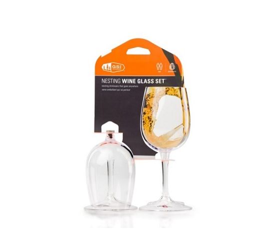 GSI Nesting Wine Glass Set