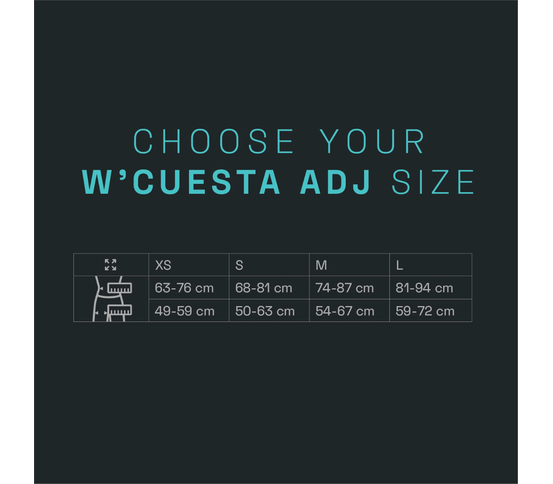 Cuesta Adjust klifurbelti dömu
