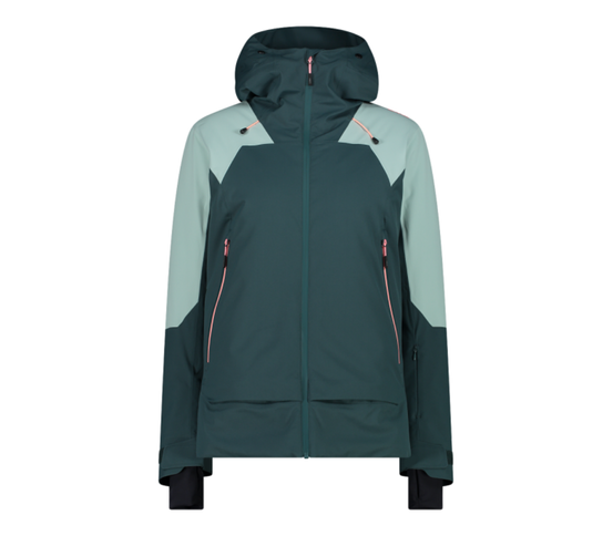 Unlimitech fóðruð skíðaúlpa dömu