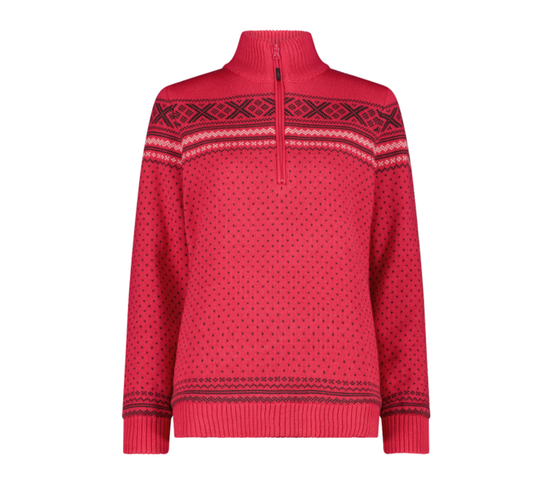 Hálfrennd Vindheld Ullarpeysa dömu