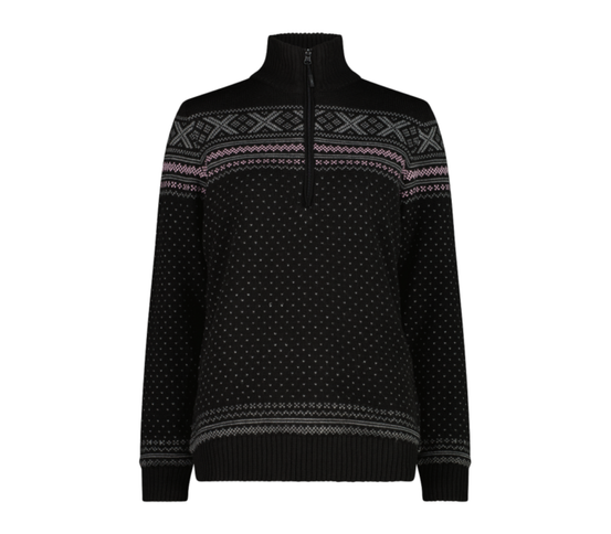 Hálfrennd Vindheld Ullarpeysa dömu