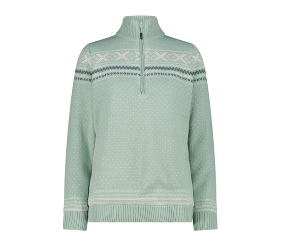 Hálfrennd Vindheld Ullarpeysa dömu