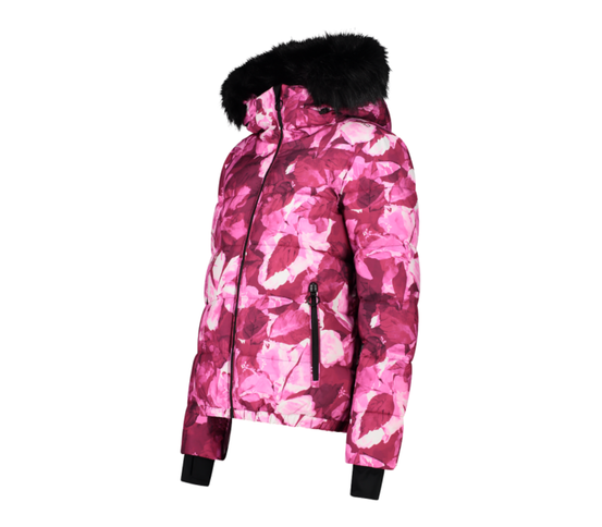 Skíðaúlpa með hettu dömu