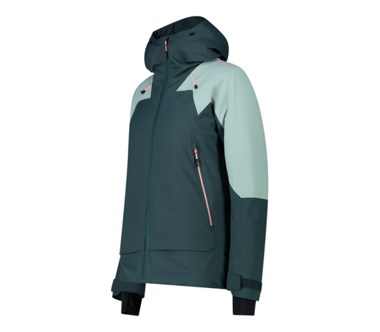 Unlimitech fóðruð skíðaúlpa dömu