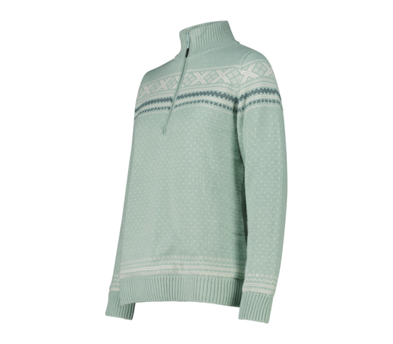 Hálfrennd Vindheld Ullarpeysa dömu