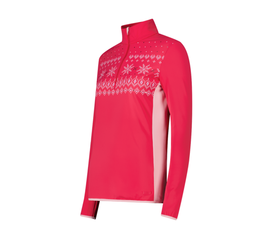 Softech Flíspeysa m/mynstri dömu