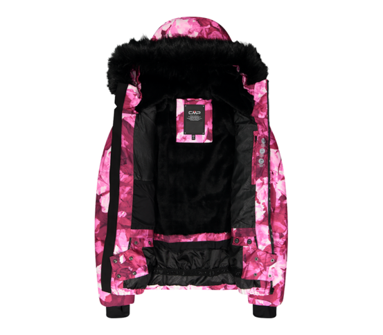 Skíðaúlpa með hettu dömu