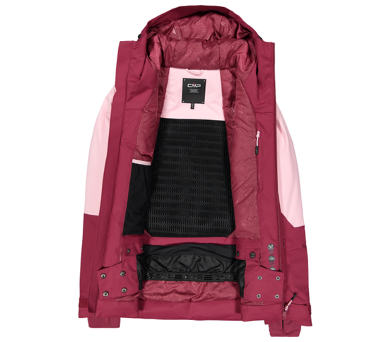 Unlimitech fóðruð skíðaúlpa dömu