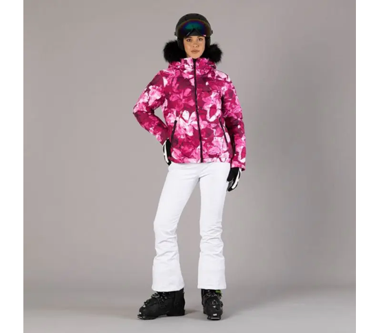 Skíðaúlpa með hettu dömu