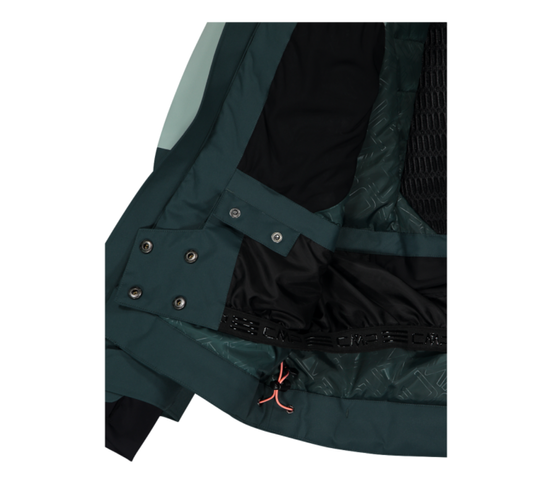 Unlimitech fóðruð skíðaúlpa dömu