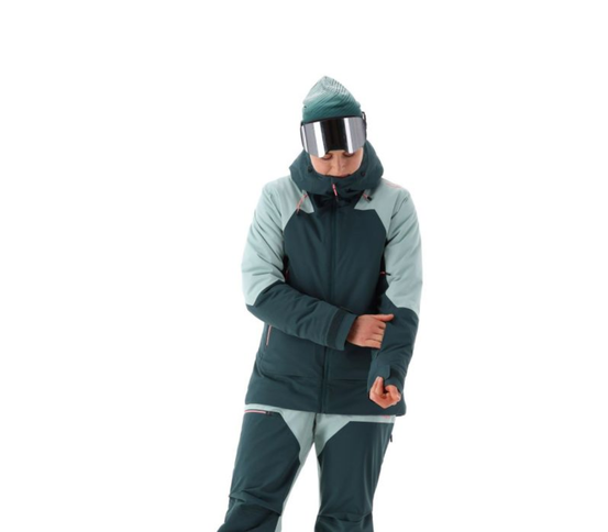 Unlimitech fóðruð skíðaúlpa dömu