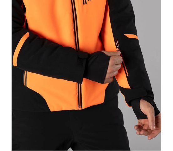 Skíðajakki herra með hettu