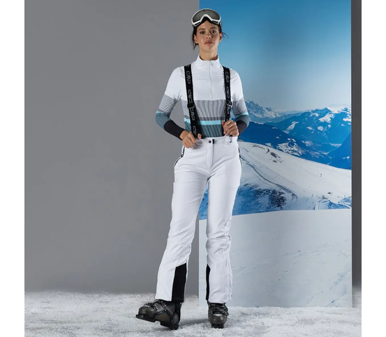 Salopette skíðabuxur dömu