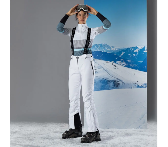 Salopette skíðabuxur dömu