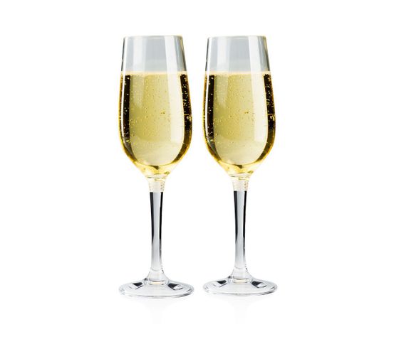 Nesting kampavínsglös