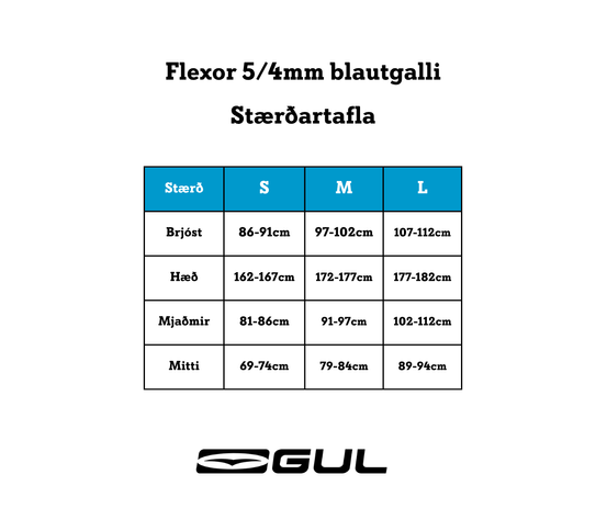 Flexor 54 Yulex blautgalli