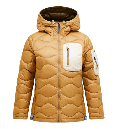 Helium Utility Down Hood úlpa dömu Sand