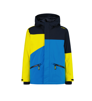 Twill Skíðaúlpa Barna Blue/Wi