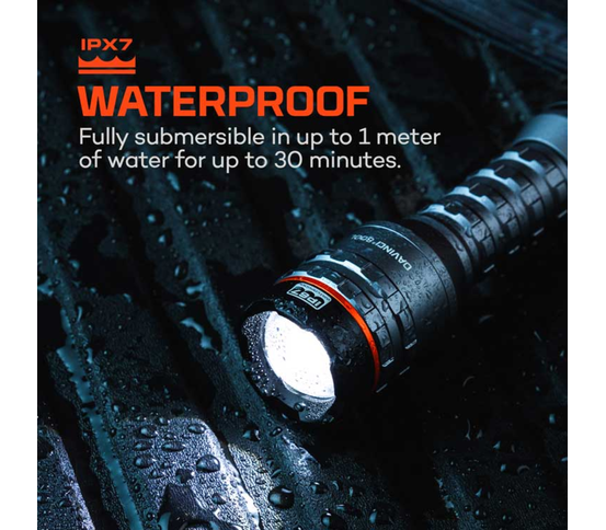 DaVinci 800 endurhlaðanlegt vasaljós