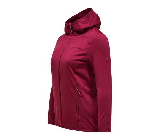 Light Zip Hood dömu peysa