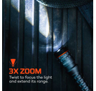 thumb DaVinci 800 endurhlaðanlegt vasaljós