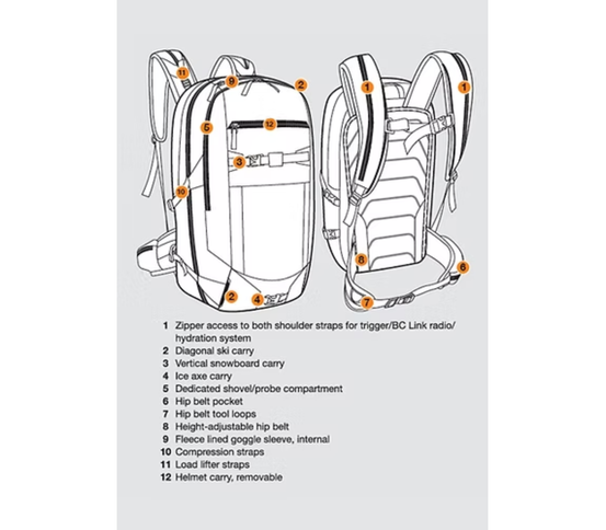 BCA Float Snjóflóðabakpoki 32L