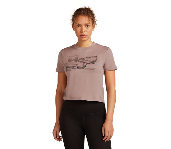 150 Tee Journey stuttermabolur dömu