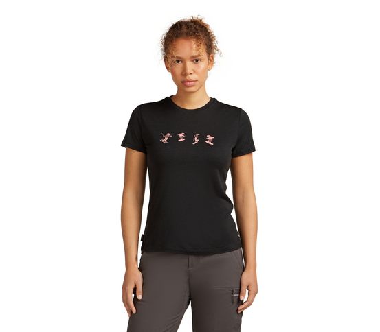 150 Tee Snow Day stuttermabolur dömu