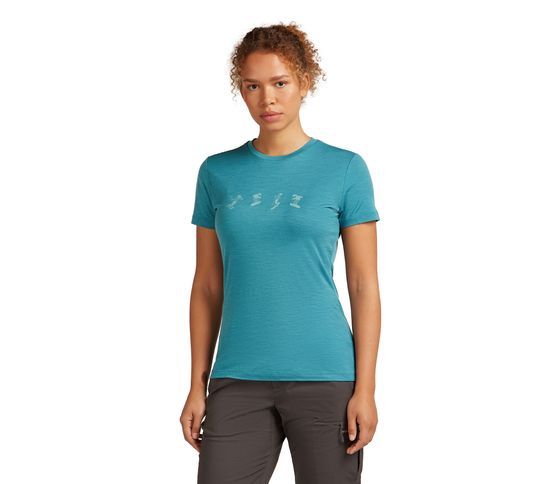 150 Tee Snow Day stuttermabolur dömu