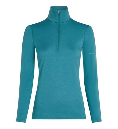 200 Oasis LS Half Zip dömu Topaz