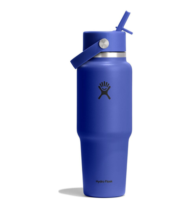 32 oz Wide Mouth Travel brúsi með röri CapriB
