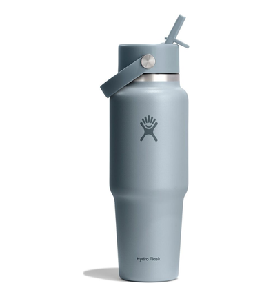32 oz Wide Mouth Travel brúsi með röri ShaleGr