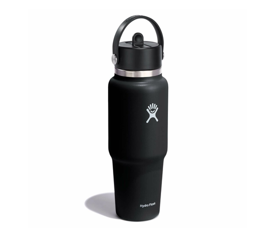 32 oz Wide Mouth Travel brúsi með röri