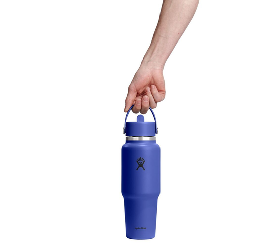 32 oz Wide Mouth Travel brúsi með röri