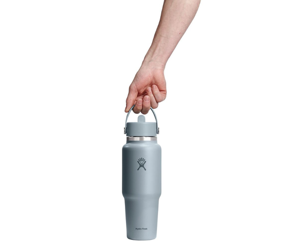 32 oz Wide Mouth Travel brúsi með röri