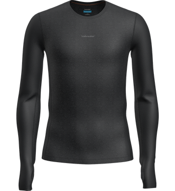 75 CL Feather Crewe síðermabolur Blk