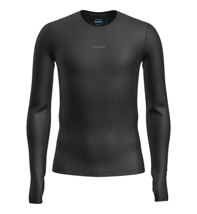 75 CL Feather Crewe síðermabolur Blk