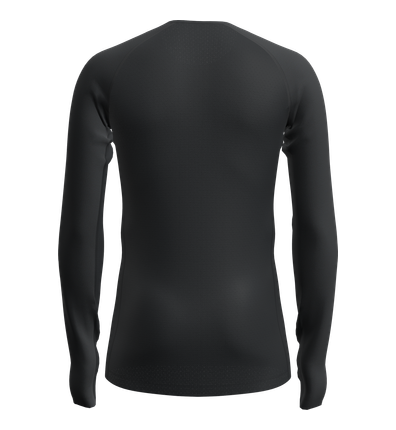 125 ZoneKnit LS Crewe Blk