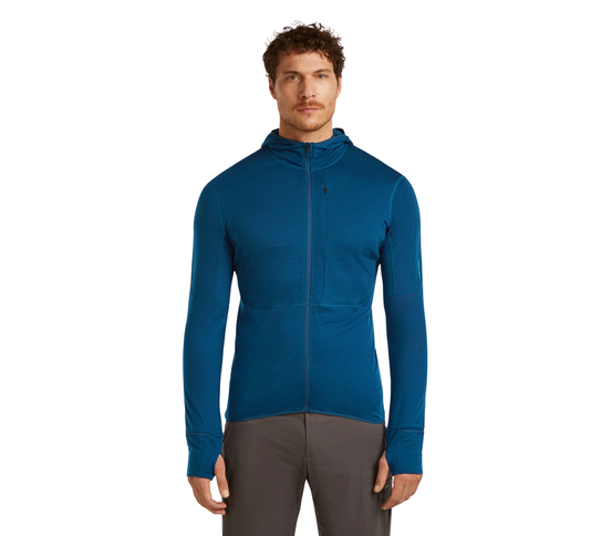 200 Realfleece Descender peysa m/hettu