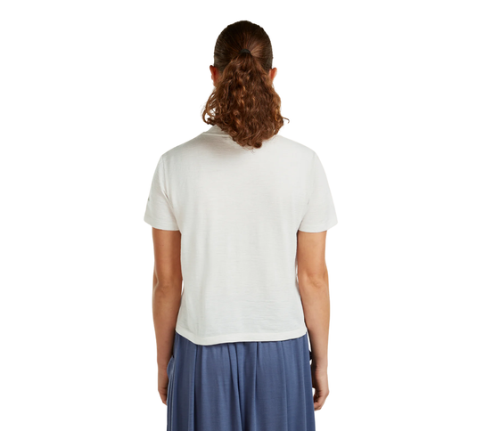 150 Tech Lite Crop Tee Flora dömu