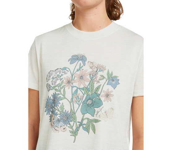 150 Tech Lite Crop Tee Flora dömu