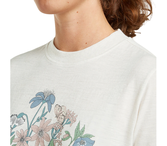 150 Tech Lite Crop Tee Flora dömu