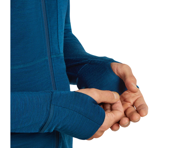 200 Realfleece Descender peysa m/hettu