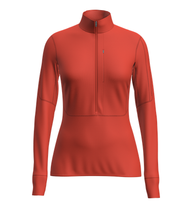 200 Realfleece Descender HZ Hood dömu Fervid