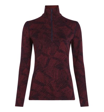 260 Vertex Half Zip dömu Blk/Port
