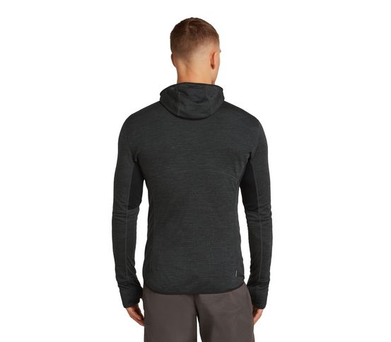 200 Realfleece Descender peysa m/hettu