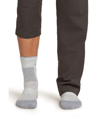 Hike Medium Crew Bliz/Hthr