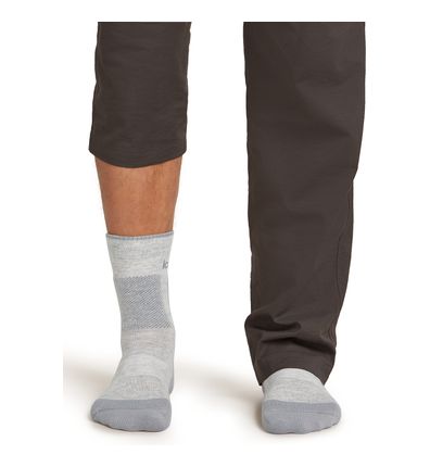 Hike Medium Crew Bliz/Hthr