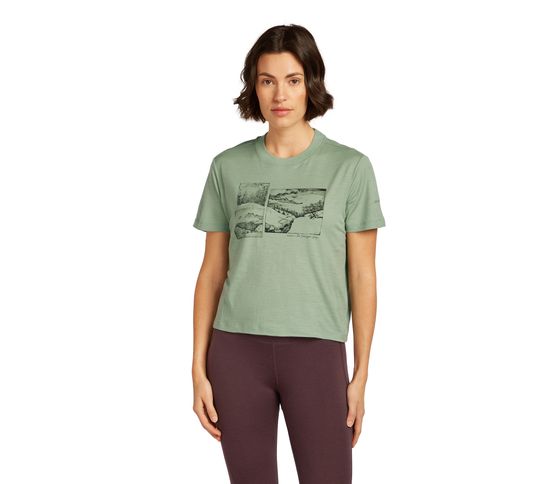 150 Tee Journey stuttermabolur dömu