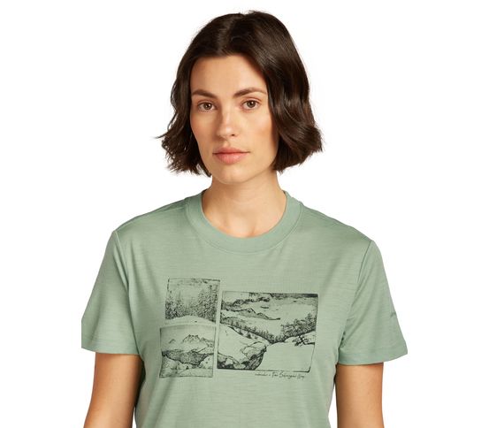 150 Tee Journey stuttermabolur dömu